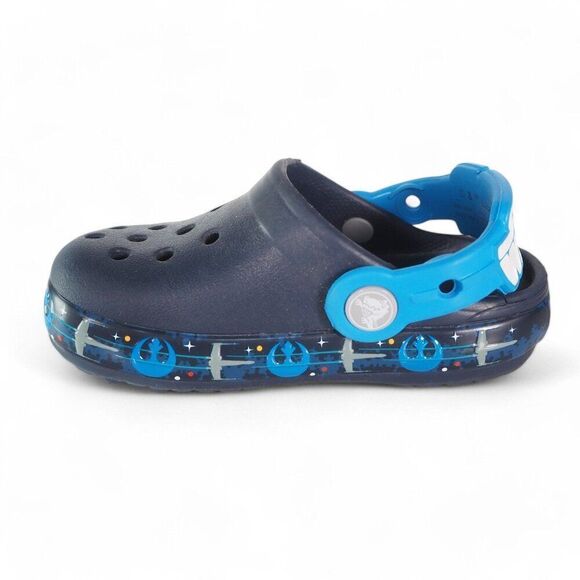 Crocs Star Wars Luke Skywalker Outdoor Clogs Multicolor Youth Kids C7 - Picture 6 of 10